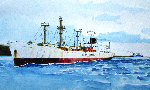 Cabo Santa Ana - Watercolor by Roberto Hernndez